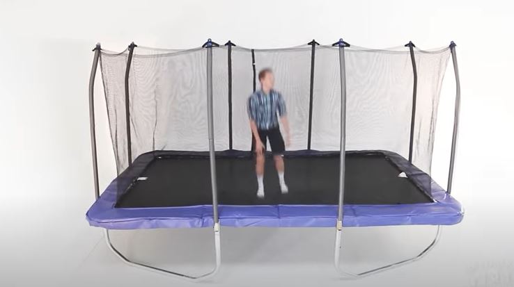 why do trampolines need clearance