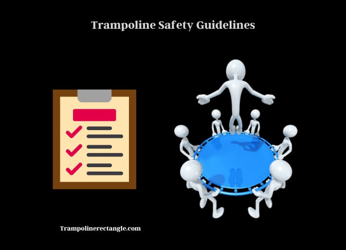 trampoline safety guidelines