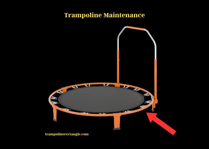 trampoline maintenance